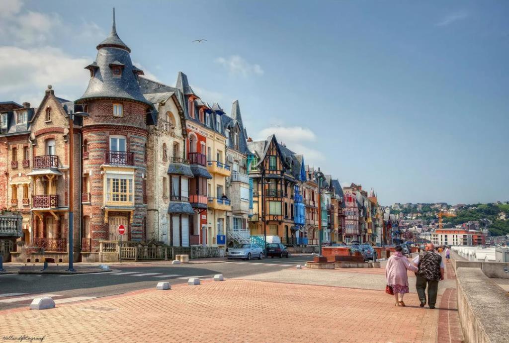 Les Baigneurs Apt Tres Calme 2 Chambres 58 M2 Parking Prive Et Balcon Mers-les-Bains Exterior foto